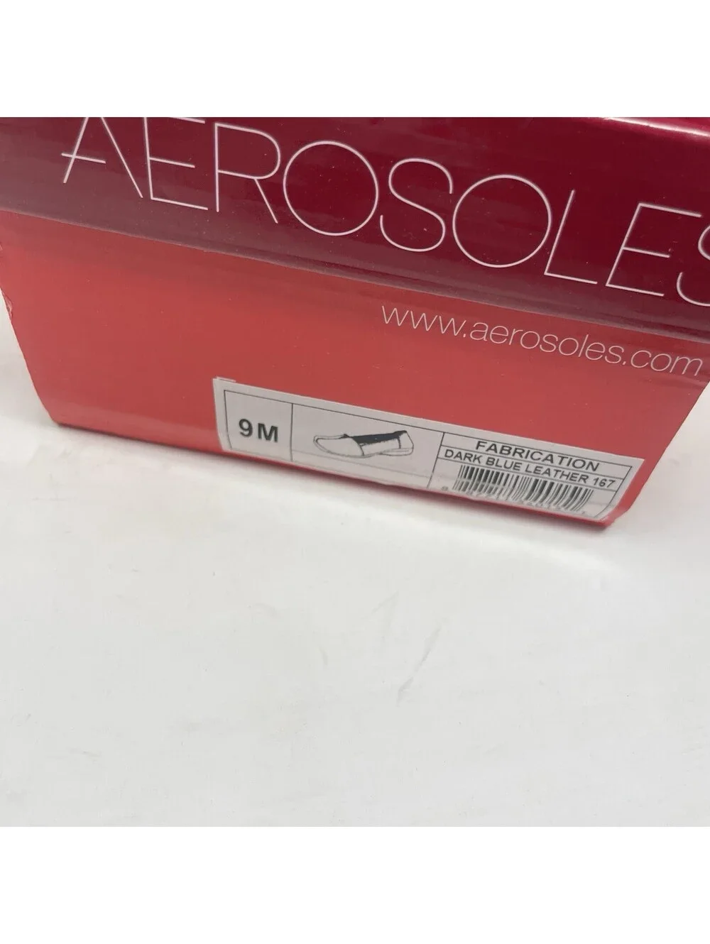 Aerosoles Womens Blue Leather Cutout Flats Size 9 Shoes